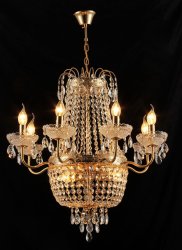 Люстра хрустальная подвесная Sirius E1741/8+3P