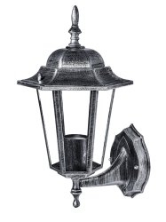 Уличный фонарь DELUX Palace A001 60W E27 черный-серебро.