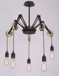 Люстра лофт Wunderlicht Loft S6831-45B 