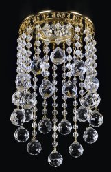 Точечный хрустальный светильник ArtGlass Spot 05 Crystal Exclusive