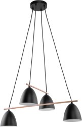 Люстра подвес лофт TK Lighting Aida Black 2576