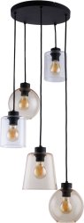 Люстра подвес лофт TK Lighting Pedro Glass 1742