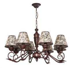 Люстра классическая с абажурами 99891