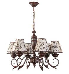 Люстра классическая с абажурами 30403