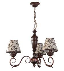 Люстра классическая с абажурами 33403
