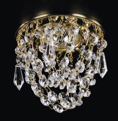 Точечный хрустальный светильник ArtGlass Spot 07 Crystal Exclusive