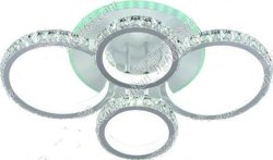 Люстра светодиодная Sirius S9185/2+2W WH RGB 184 W LED с пультом+диммер