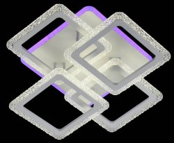 Люстра світлодіодна Sirius 2023/2+2С WH 130W LED з пультом