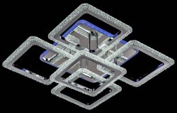 Люстра светодиодная Sirius 2023/4+1С CR 156W LED с пультом