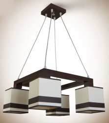 Люстра подвес с абажурами 40191