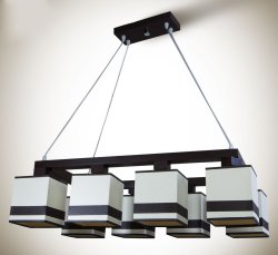 Люстра подвес с абажурами 80191