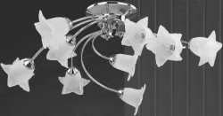 Люстра пристельова TINKO 82342CR/9H WT 