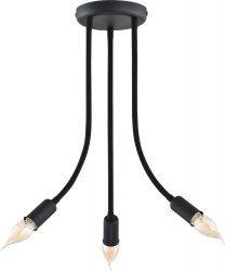 Люстра сучасна лофт TK Lighting Flexy Black 2138 