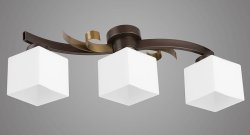 Люстра потолочная KEMAR Atrato Brown AT/3/P/B