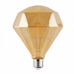 Светодиодная лампа(LED) Horoz Electric RUSTIC DIAMOND-6 6W Filament led 2200К 