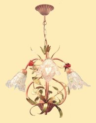 Люстра флористика 3364