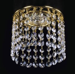 Точечный хрустальный светильник ArtGlass Spot 09 Crystal Exclusive