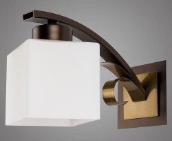 Светильник настенный (бра) KEMAR Atrato Brown AT/K/1/P/B