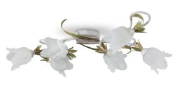 Люстра флористика потолочная 0645/4