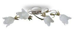Люстра припотолочная флористика 4445/4