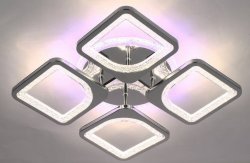 Люстра светодиодная Sirius 95793/4+1 TL CR 118W LED с пультом+диммер
