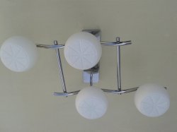 Люстра потолочная TINKO 00318CR/4H WT