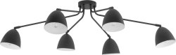 Люстра потолочная лофт TK Lighting Loretta Black 2486