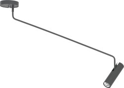 6631 Люстра Nowodvorski EYE SUPER GRAPHITE I plafon C PL