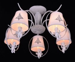 Люстра с абажурами Sirius 92201/5H