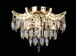 Люстра потолочная хрустальная Sirius S1502/4+8H с пультом