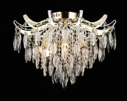 Люстра потолочная хрустальная Sirius S1502/6+12H с пультом