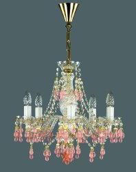 Люстра хрустальная Art Glass Rosana V rozalin Classic