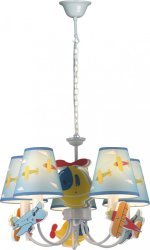 Люстра в детскую комнату SIRIUS 9608/5P