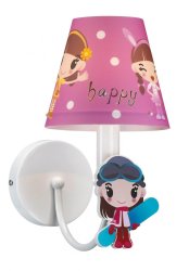 Бра в детскую комнату SIRIUS 50041/1W