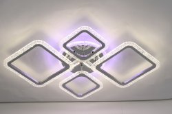 Люстра светодиодная Sirius 85793/2+2+1 TL CR 114W LED с пультом+диммер