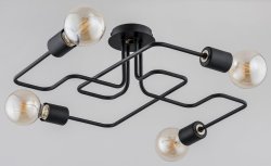 Люстра потолочная лофт ALFA Hook 24744