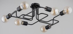 Люстра потолочная лофт ALFA Hook 24746