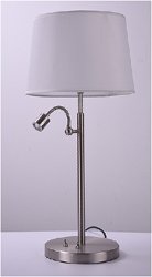 Настольная лампа с абажуром SIRIUS 0631+LED