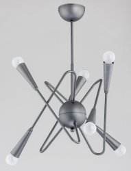 Люстра современная лофт ALFA Apper Grey 25076
