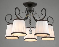 Люстра с абажурами Sirius 9351/5H