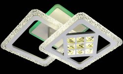 Люстра светодиодная Sirius 6023/1+1С WH 64W LED без пульта