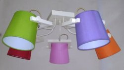 Люстра потолочная с абажурами 50202/4