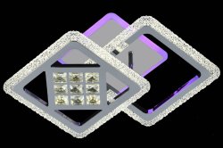 Люстра светодиодная Sirius 6023/1+1С CR 64W LED без пульта