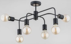 Люстра потолочная лофт ALFA Linio Trak 25496