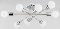 Люстра потолочная лофт ALFA Transfer Chrom 25715