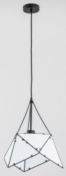 Люстра подвес ALFA Rombus Black 60506