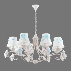 Люстра с абажурами Sirius S2227/8P