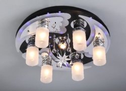 Люстра стельова Sirius2390/6+1H LED з пультом