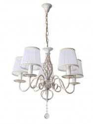 Люстра классическая с абажурами Sirius S45287/5Р