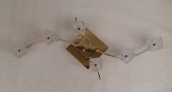 Люстра галогенная TINKO 28046CG/3+3 H